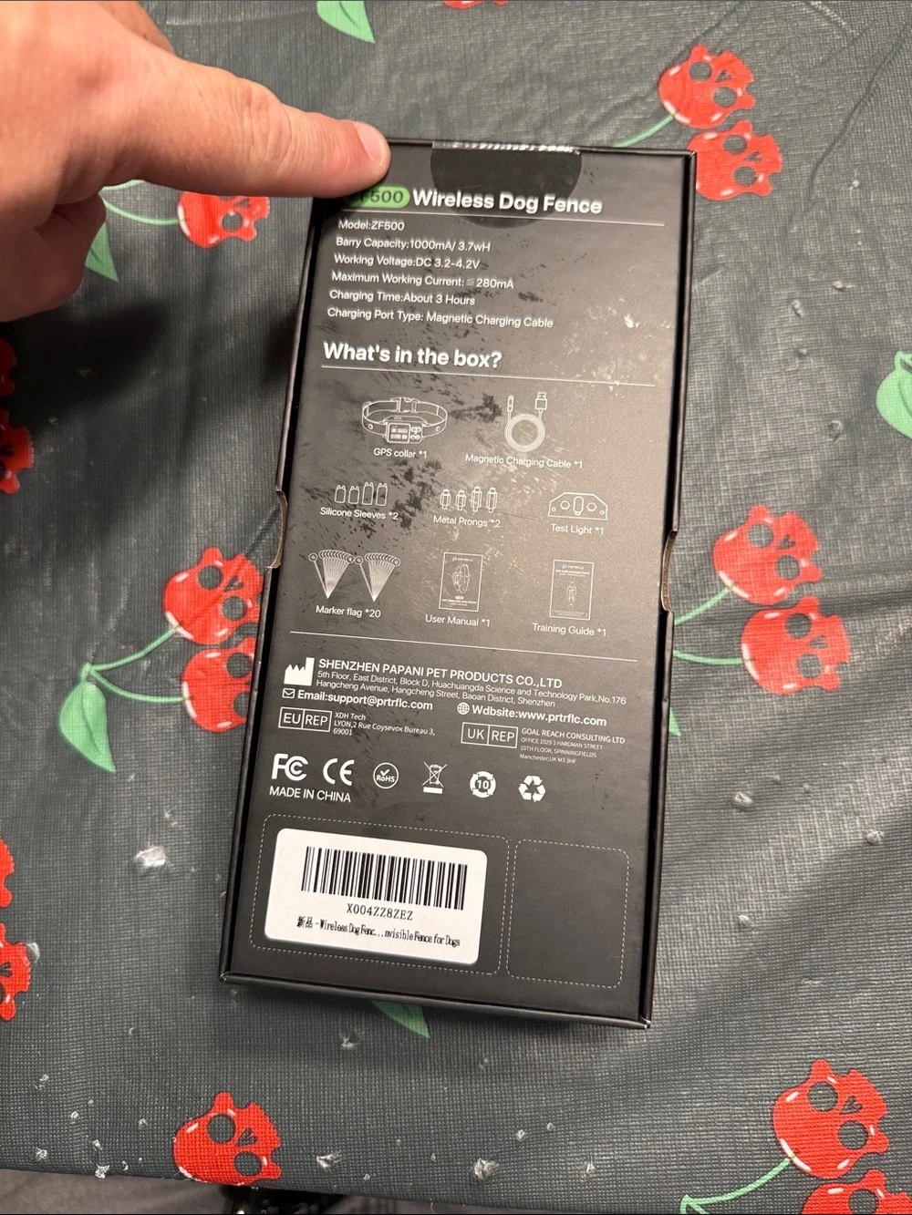 PRTRFLC gps wireless